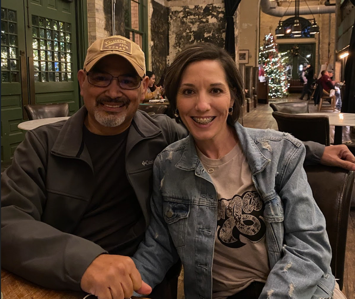 Joe Cabrera with his wife